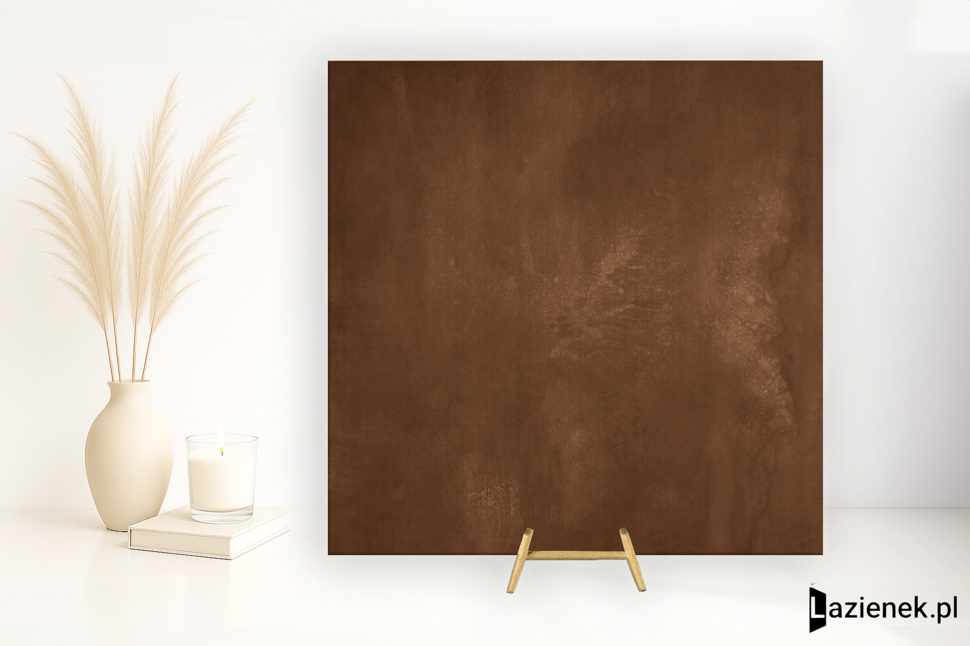 Casalgrande Padana Steeltech Corten wzmocniona siatką - poler 60x60 cm gr. 9 mm - płytka rektyfikowana/2744648